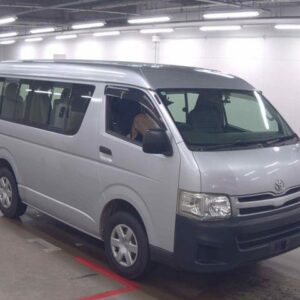 2012 Toyota Hiace Wagon silver gasoline used car Japan export