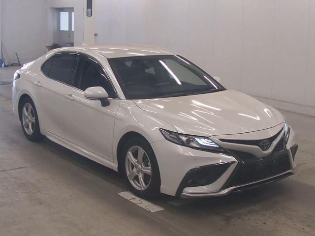 Ref:AUX-25041179 TOYOTA CAMRY 2021 1 2021 Toyota Camry pearl gasoline used car Japan export