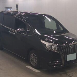 2017 Toyota Esquire black gasoline used car Japan export