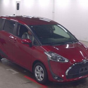 2020 Toyota Sienta wine gasoline used car Japan export