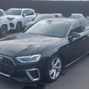2021 Audi A4 black gasoline used car Japan export