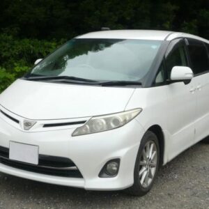 2009 Toyota Estima pearl gasoline used car Japan export