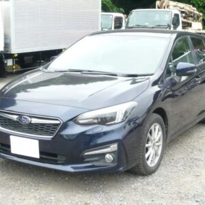 2016 Subaru Impreza Sports blue gasoline used car Japan export