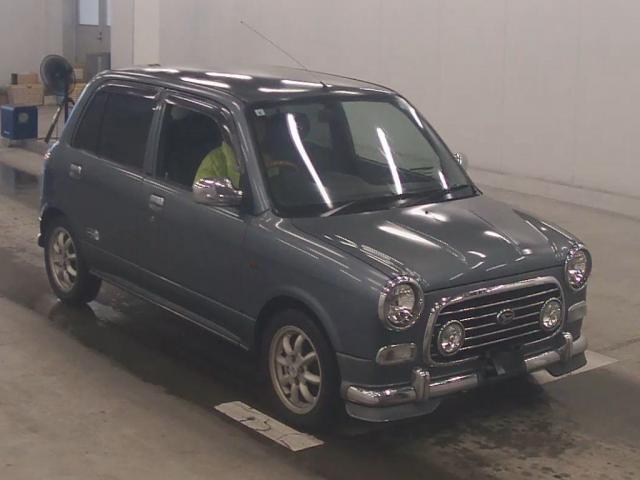 Ref:AUX-25041417 DAIHATSU MIRA GINO 2003 1 2003 Daihatsu Mira Gino gray gasoline used car Japan export