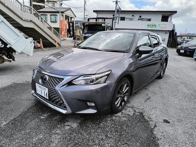 Ref:AUX-25043105 LEXUS CT 2019 1 2019 Lexus Ct gray hybrid used car Japan export
