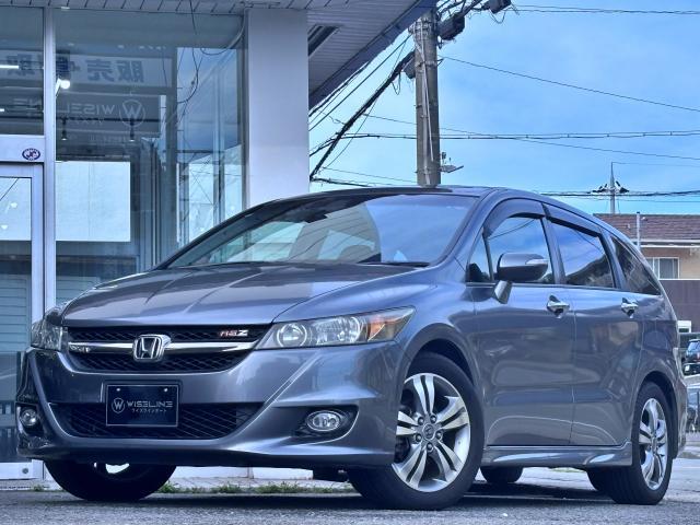 Ref:AUX-25045285 HONDA STREAM 2009 1 2009 Honda Stream gray gasoline used car Japan export