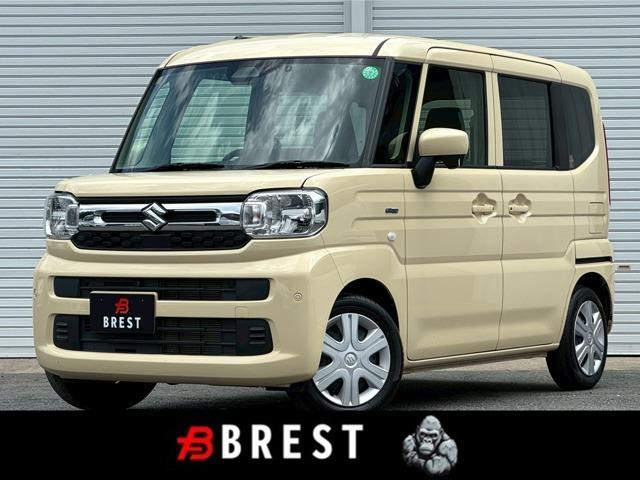 Ref:AUX-25045287 SUZUKI SPACIA 2023 1 2023 Suzuki Spacia yellow hybrid used car Japan export