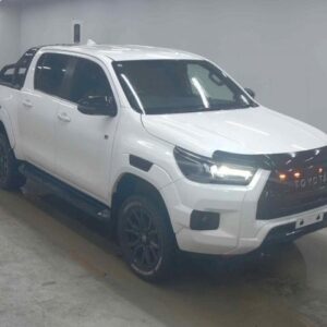 2021 Toyota Hilux white diesel used car Japan export