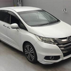 2014 Honda Odyssey pearl gasoline used car Japan export
