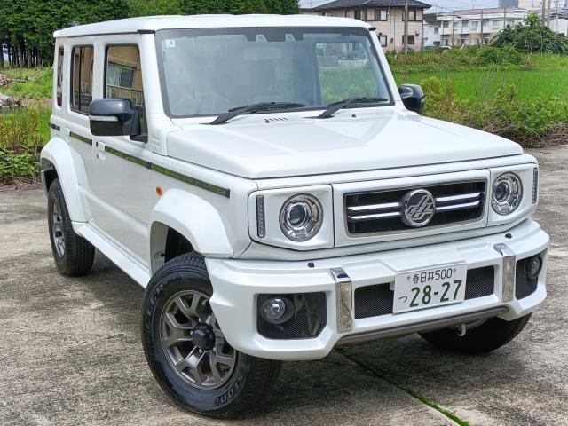 Ref:AUX-25050486 SUZUKI JIMNY NOMADE 2025 1 2025 Suzuki Jimny Nomade pearl gasoline used car Japan export