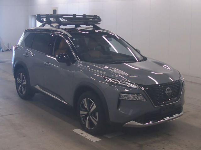 Ref:AUX-25050487 NISSAN X-TRAIL 2023 1 2023 Nissan X-Trail gray gasoline used car Japan export