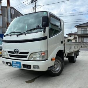 2010 Toyota Dyna Truck white gasoline used car Japan export