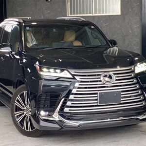 2023 Lexus Lx black gasoline used car Japan export