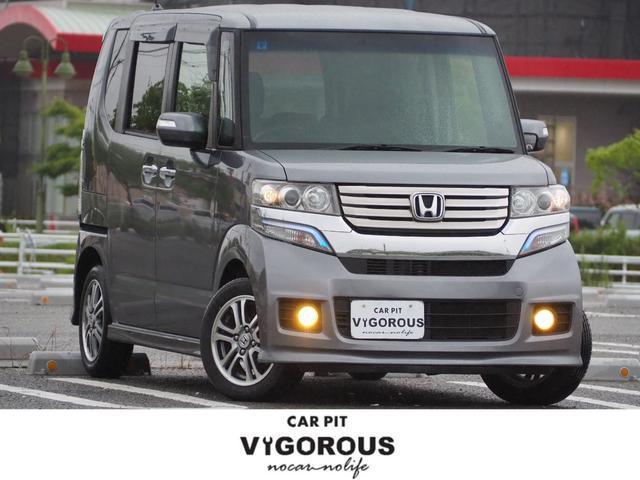Ref:AUX-25050732 HONDA N-BOX CUSTOM 2013 1 2013 Honda N-Box Custom gray gasoline used car Japan export