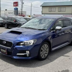 2015 Subaru Levorg blue gasoline used car Japan export
