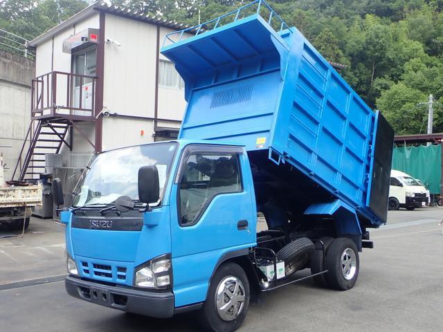 Ref:AUX-25052800 ISUZU ELF TRUCK 2006 1 2006 Isuzu Elf Truck blue diesel used car Japan export