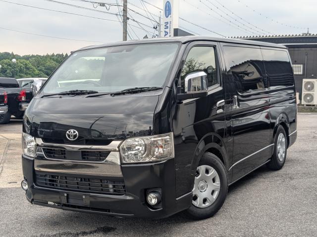 Ref:AUX-25056871 TOYOTA HIACE VAN 2020 1 2020 Toyota Hiace Van black gasoline used car Japan export