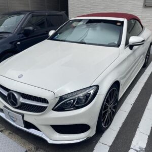 2016 Mercedes Benz C-Class pearl gasoline used car Japan export