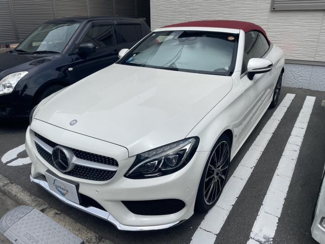 Ref:AUX-25056874 MERCEDES BENZ C-CLASS 2016 1 2016 Mercedes Benz C-Class pearl gasoline used car Japan export