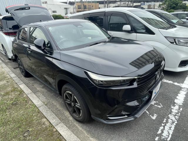 Ref:AUX-25056878 HONDA VEZEL 2022 1 2022 Honda Vezel black gasoline used car Japan export