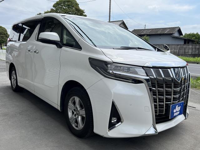 Ref:AUX-25056880 TOYOTA ALPHARD HYBRID 2021 1 2021 Toyota Alphard Hybrid pearl hybrid used car Japan export