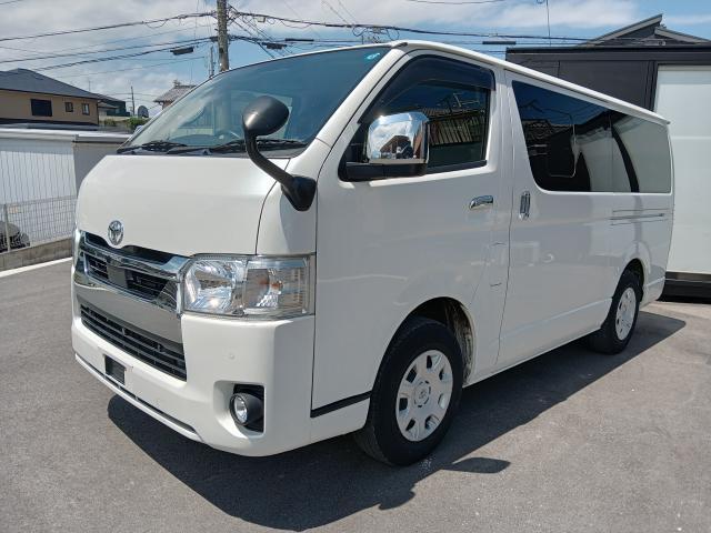 Ref:AUX-25056984 TOYOTA HIACE VAN 2021 1 2021 Toyota Hiace Van pearl gasoline used car Japan export