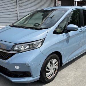 2022 Honda Freed blue gasoline used car Japan export