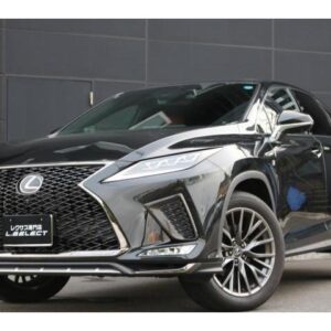 2020 Lexus Rx black gasoline used car Japan export