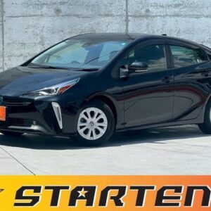 2022 Toyota Prius black hybrid used car Japan export