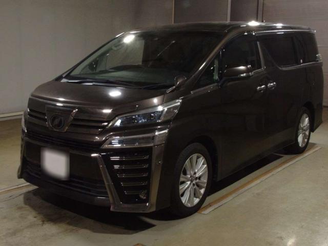 Ref:AUX-25061240 TOYOTA VELLFIRE 2018 1 2018 Toyota Vellfire tea gasoline used car Japan export