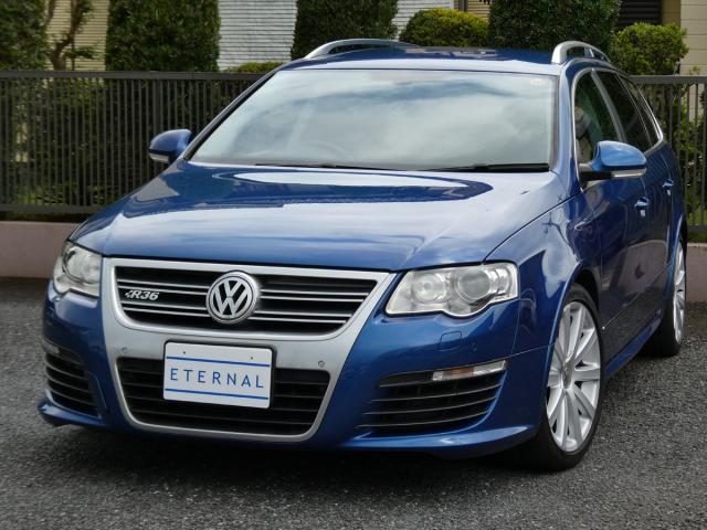 Ref:AUX-25061421 VOLKSWAGEN PASSAT VARIANT 2008 1 2008 Volkswagen Passat Variant blue gasoline used car Japan export