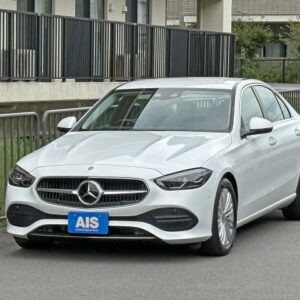 2022 Mercedes Benz C-Class pearl gasoline used car Japan export