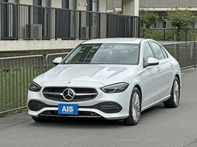 Ref:AUX-25061433 MERCEDES BENZ C-CLASS 2022 1 2022 Mercedes Benz C-Class pearl gasoline used car Japan export