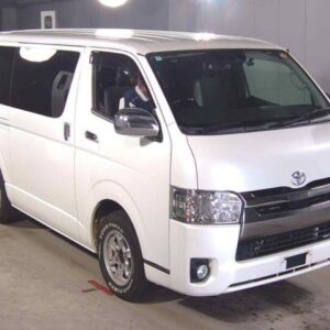 2018 Toyota Regius Ace Van pearl diesel used car Japan export