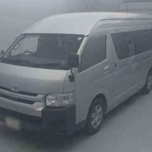 2020 Toyota Hiace Commuter silver gasoline used car Japan export