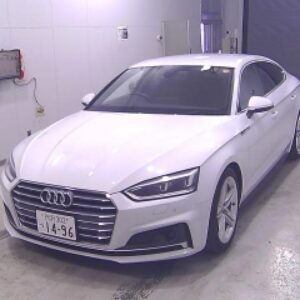 2020 Audi A5 Sportback white gasoline used car Japan export