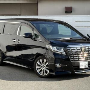 2016 Toyota Alphard black gasoline used car Japan export