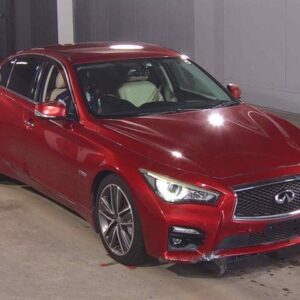 2014 Nissan Skyline red gasoline used car Japan export