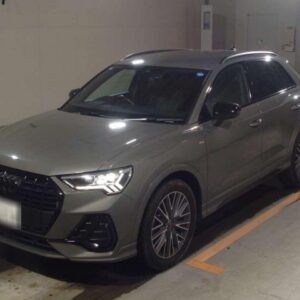2023 Audi Q3 gray gasoline used car Japan export