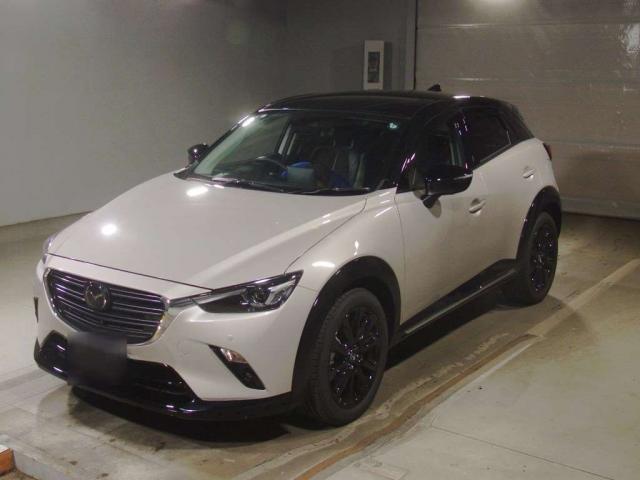 Ref:AUX-25070606 MAZDA CX-3 2023 1 2023 Mazda Cx-3 white gasoline used car Japan export