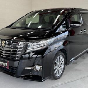 2016 Toyota Alphard black gasoline used car Japan export