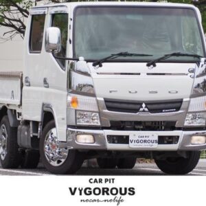 2017 Mitsubishi Fuso Canter white diesel used car Japan export