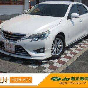 2014 Toyota Mark X pearl gasoline used car Japan export