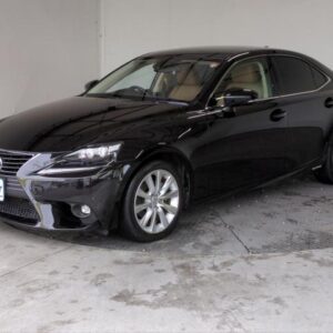 2015 Lexus Is black hybrid used car Japan export