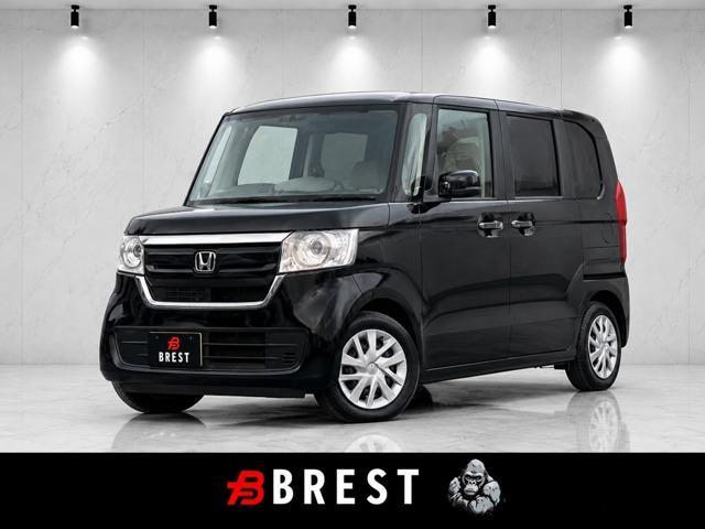 Ref:AUX-25074977 HONDA N-BOX 2019 1 2019 Honda N-Box black gasoline used car Japan export