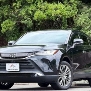 2021 Toyota Harrier black gasoline used car Japan export