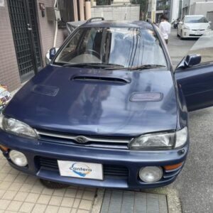 1994 Subaru Impreza Sports Wagon blue gasoline used car Japan export