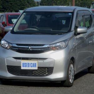 2021 Mitsubishi Ek Wagon silver gasoline used car Japan export