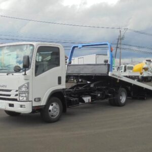 2015 Isuzu Elf Truck white diesel used car Japan export