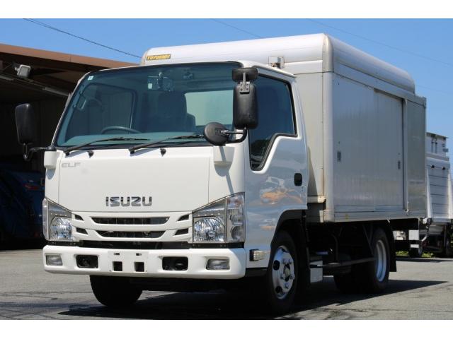 Ref:AUX-25076617 ISUZU ELF TRUCK 2016 1 2016 Isuzu Elf Truck white diesel used car Japan export